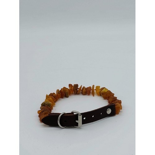 Ambertwins Açık Kahverengi Tasma