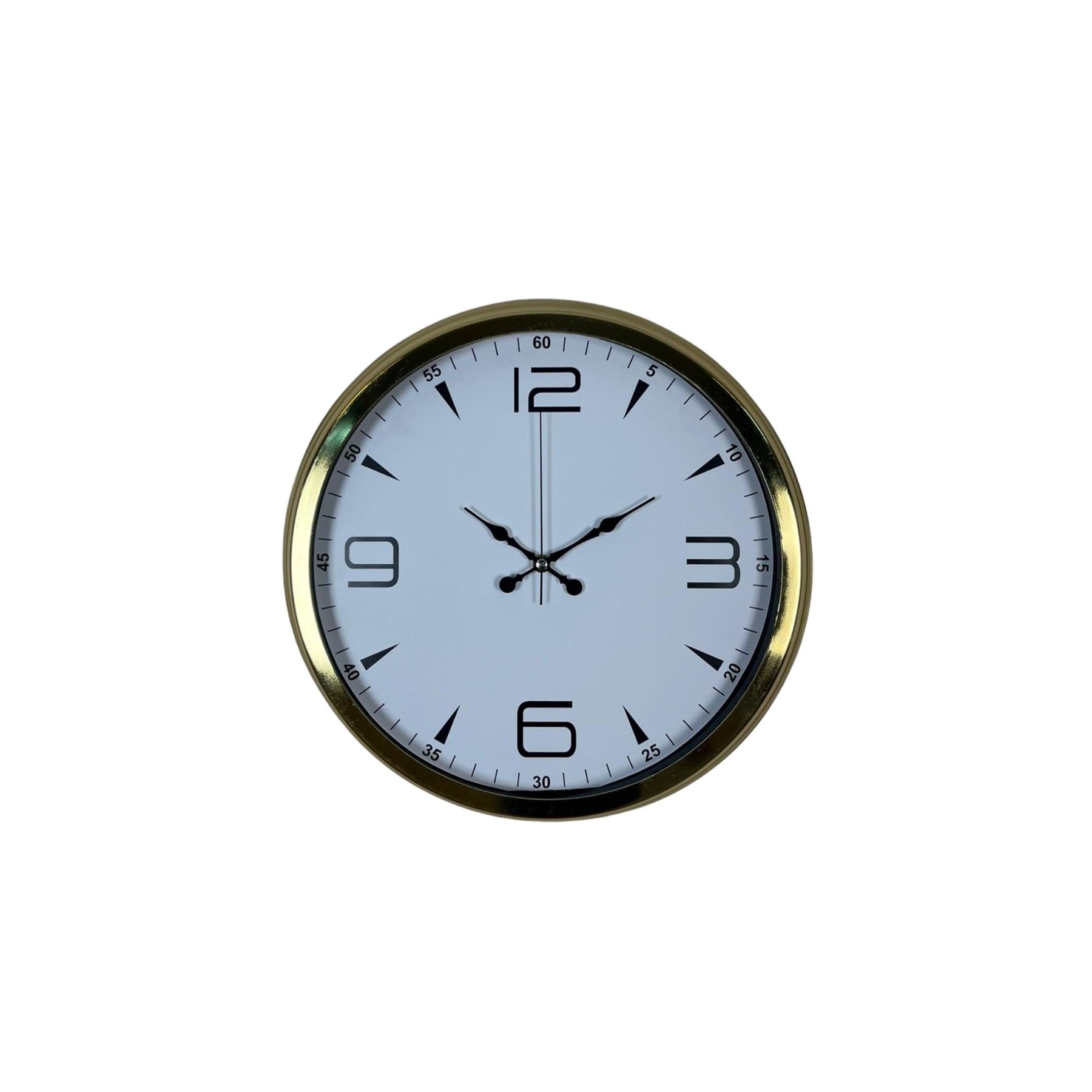 Elite Gold 40 Cm Metal Duvar Saati — Platin duvar saatleri san.tic.ltd.şti. — görsel 3