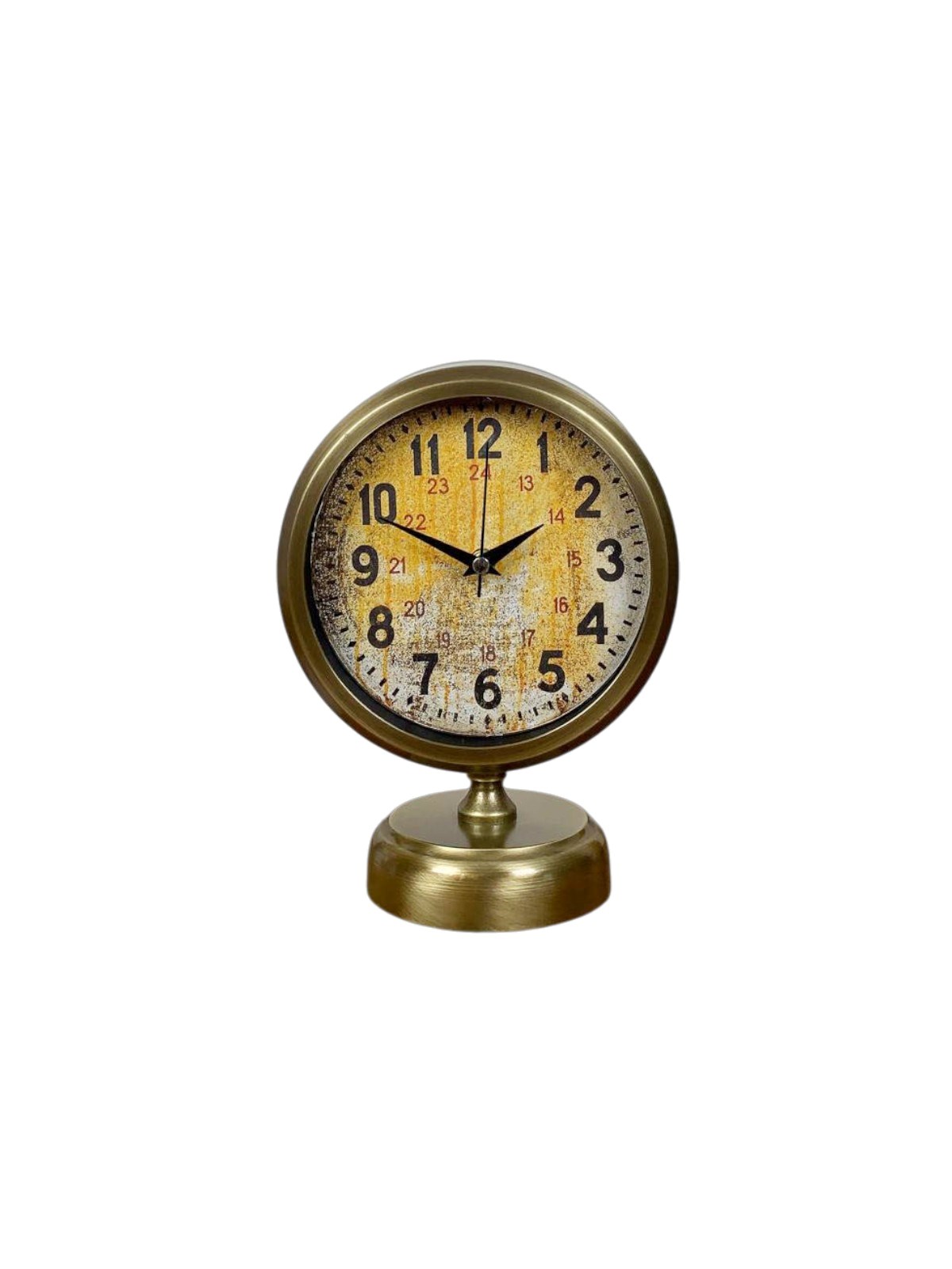 Antique Touch 25x20 Eskitme Metal Masa Saati — Platin duvar saatleri san.tic.ltd.şti. — görsel 4