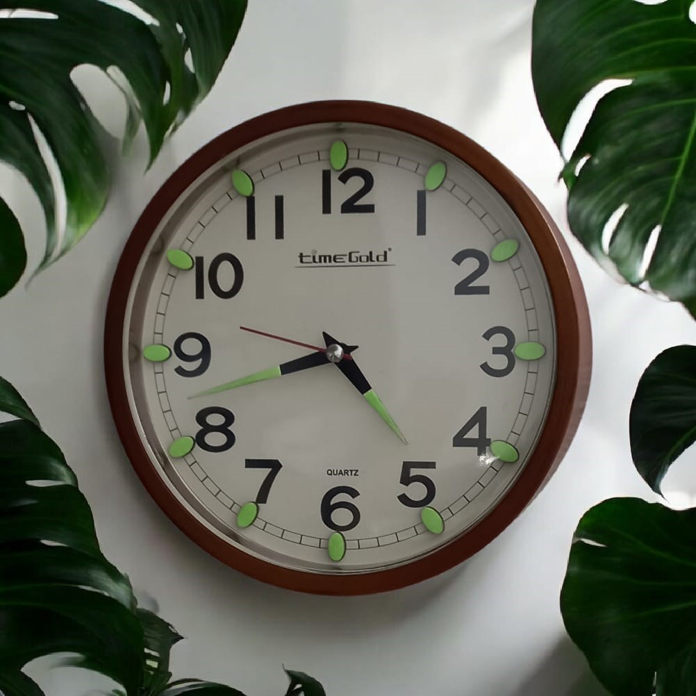 22 Cm Fosforlu Duvar Saati — Platin duvar saatleri san.tic.ltd.şti. — görsel 3