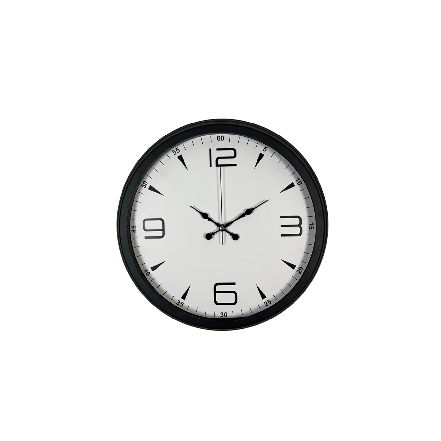 Precision Black 40 Cm Metal Duvar Saati — Platin duvar saatleri san.tic.ltd.şti. — görsel 3