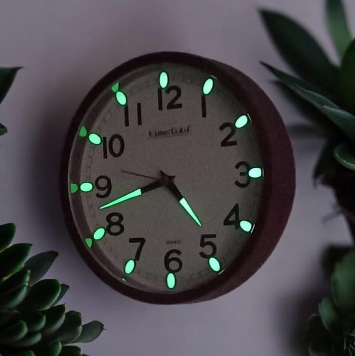 22 Cm Fosforlu Duvar Saati — Platin duvar saatleri san.tic.ltd.şti. — görsel 5