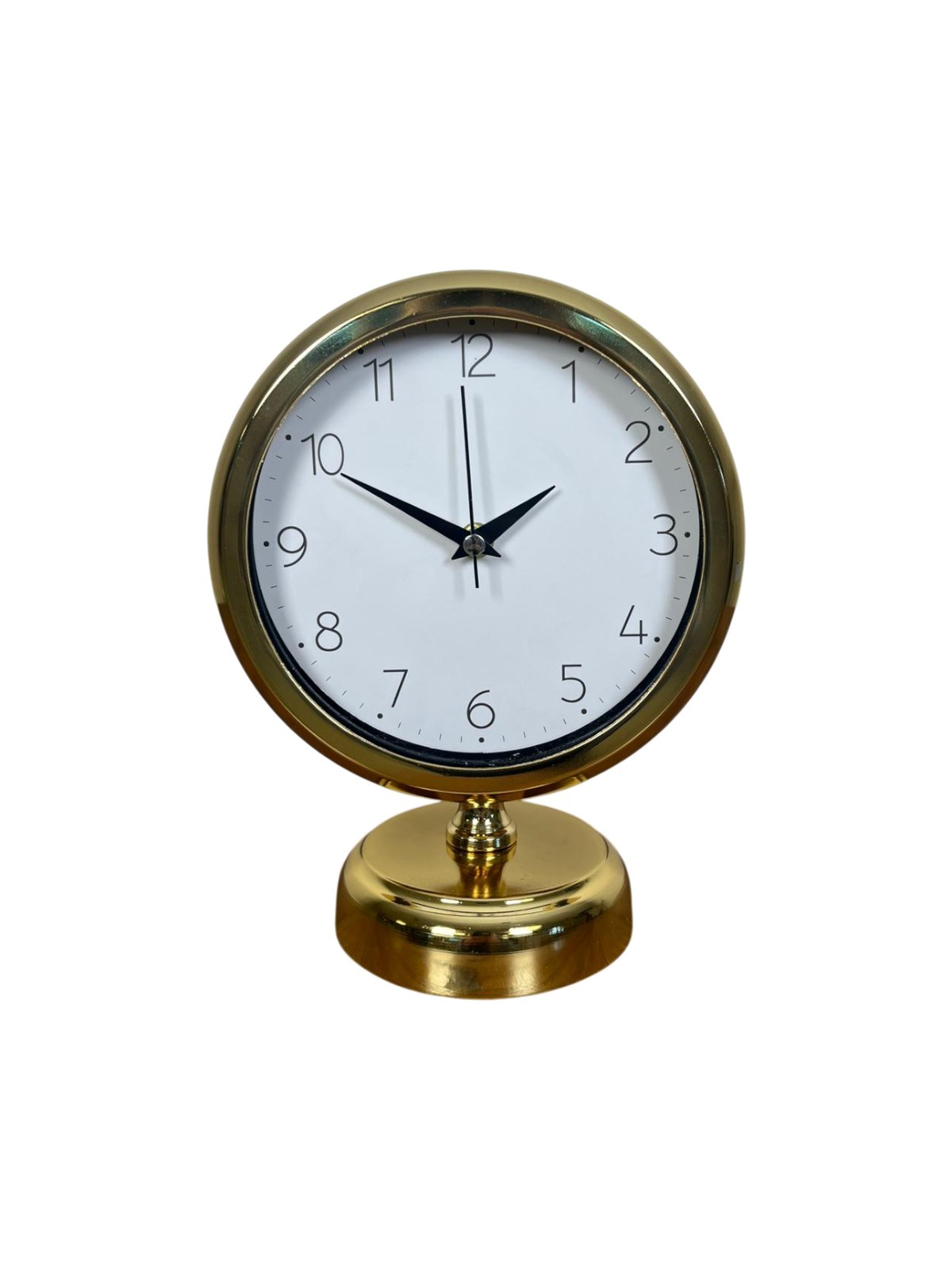 Golden Time 25 x 20 Cm Metal Masa Saati — Platin duvar saatleri san.tic.ltd.şti. — görsel 4