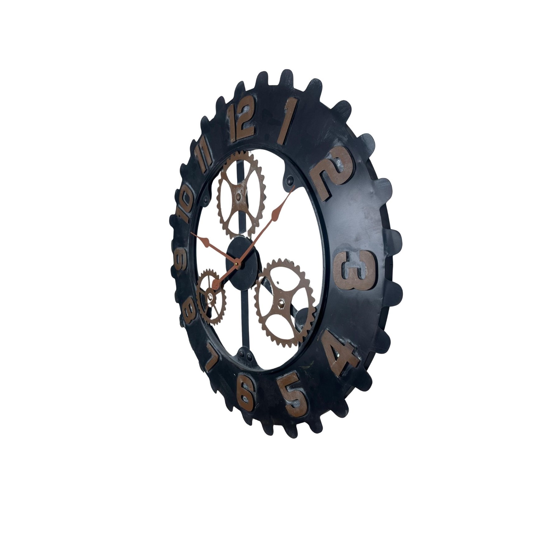 Rustik Metal 68 cm Dekoratif Duvar Saati — Platin duvar saatleri san.tic.ltd.şti. — görsel 4