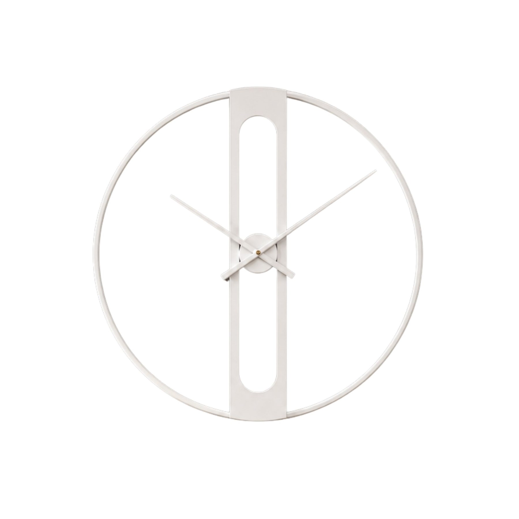 Dekoratif Beyaz 60 Cm İskelet Duvar Saati — Platin duvar saatleri san.tic.ltd.şti. — görsel 3