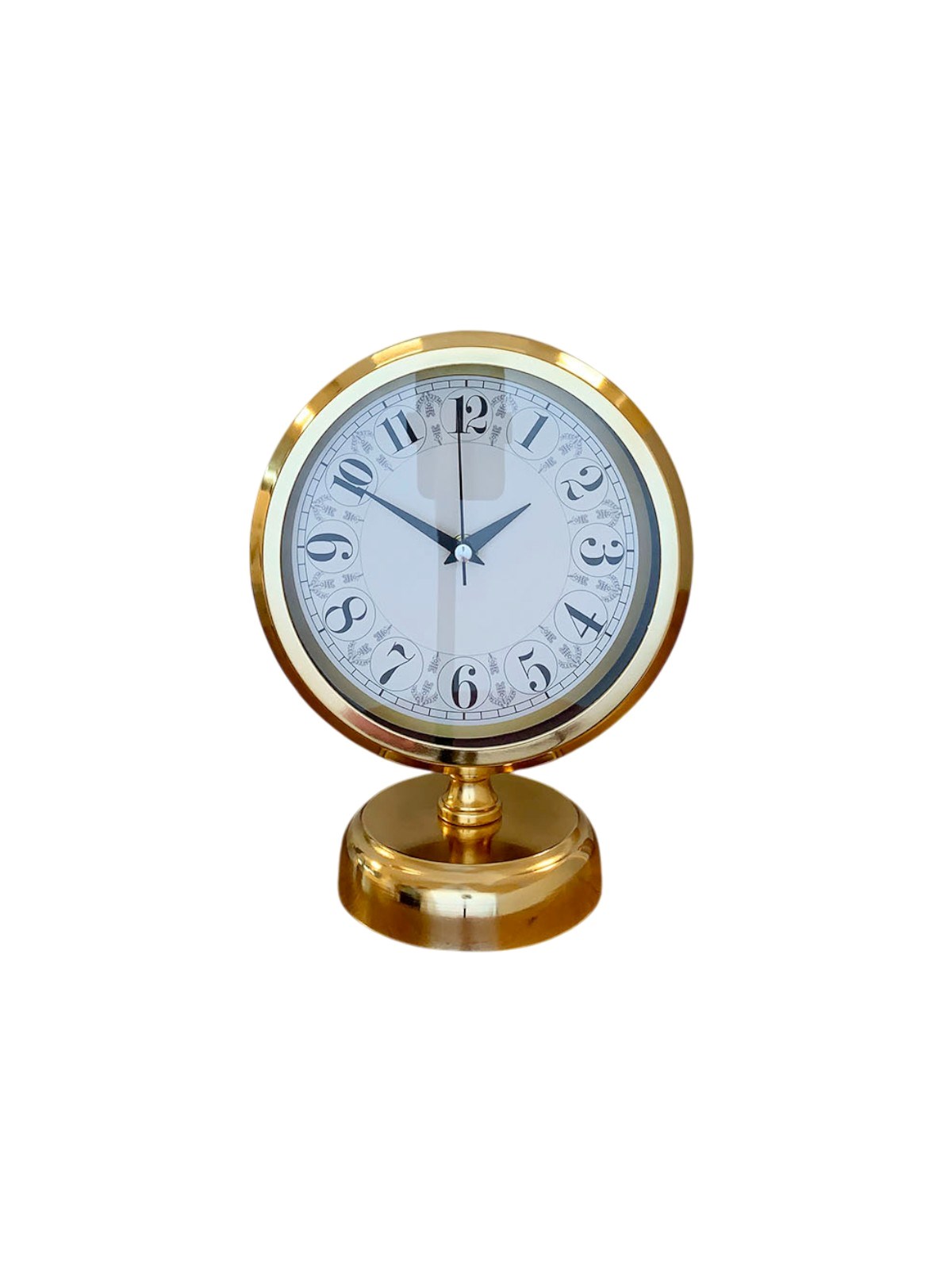 Golden Grace 25 x 20 Gold Metal Masa Saati — Platin duvar saatleri san.tic.ltd.şti. — görsel 4