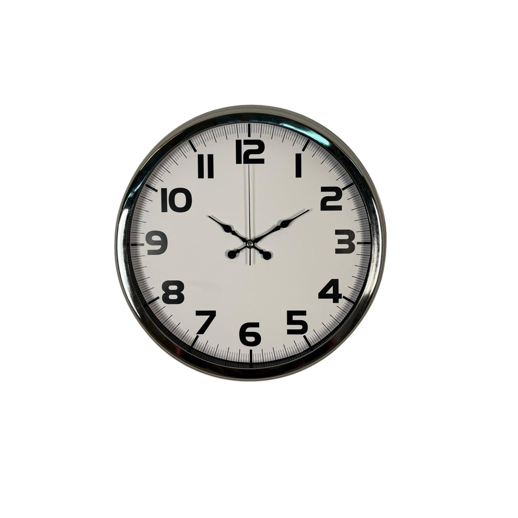 Krom Prime 40 Cm Metal Duvar Saati — Platin duvar saatleri san.tic.ltd.şti. — görsel 3