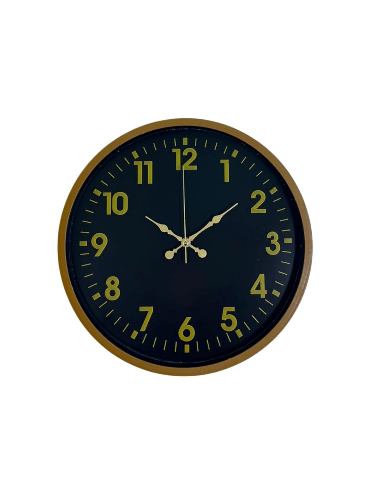 36 Cm Kahverengi Gold Rakamlı Duvar Saati — Platin duvar saatleri san.tic.ltd.şti. — görsel 4