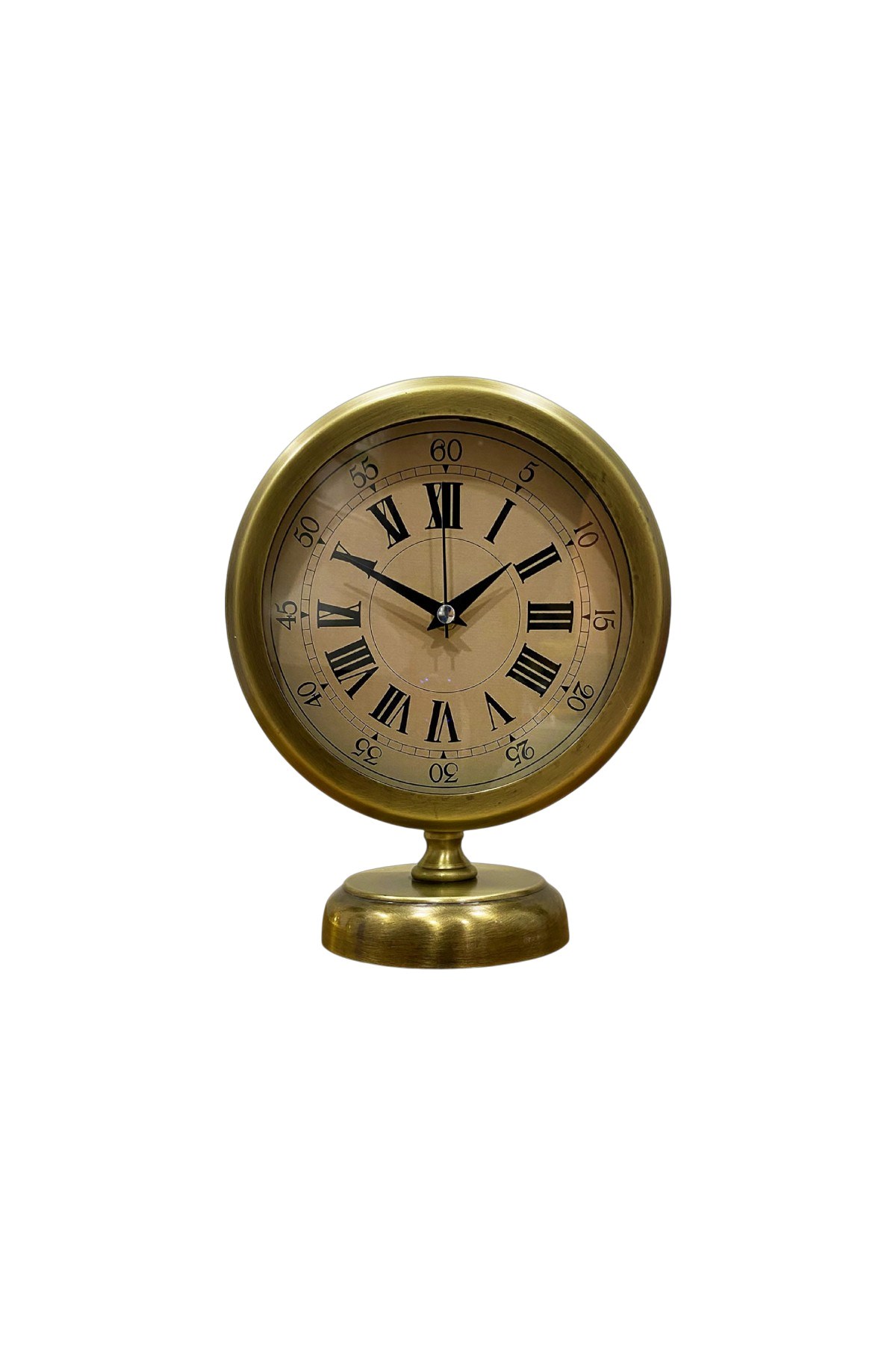 Majestic Time Eskitme 25 x 20 Cm Metal Masa Saati — Platin duvar saatleri san.tic.ltd.şti. — görsel 4