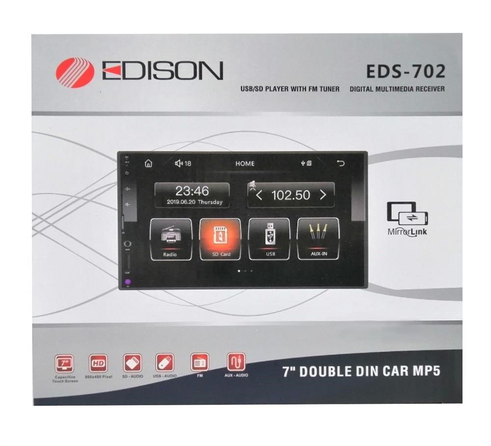 Roadstar RD7200 7'' Bluetooth lu Double Din Teyp