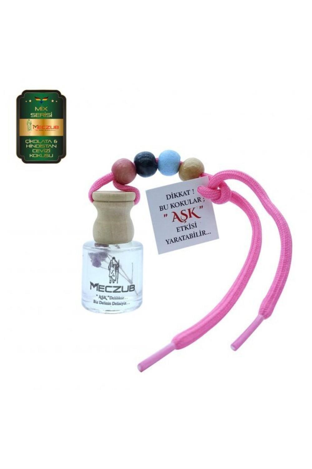 Meczub Mix Serisi Çikolata & Hindistan Cevizi 8 ml Silindir Şişe Oto Kokusu Araç Araba Parfümü