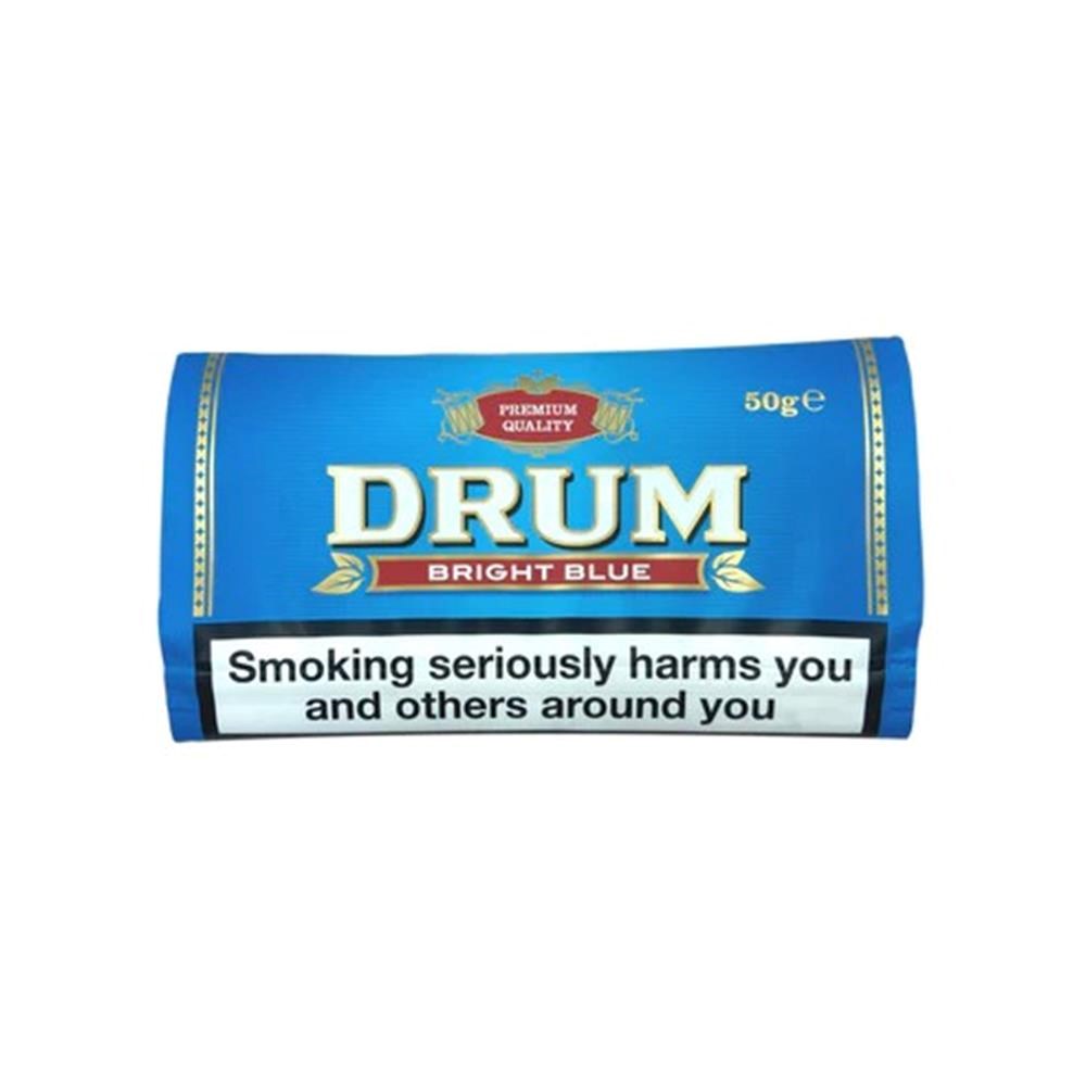 DRUM BRIGHT BLUE 50 GR İTHAL TÜTÜN
