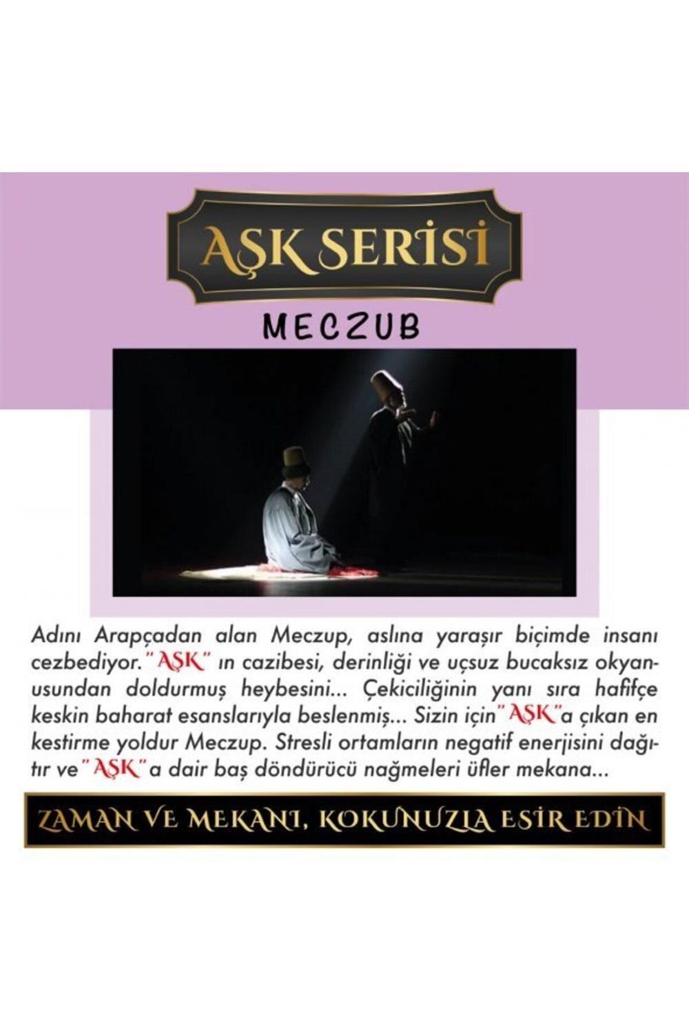 Ölümsüz Aşk Aşk Serisi Meczup 3 Adet 10 ml Üçgen Şişe Oto Kokusu Araç Araba Parfümü