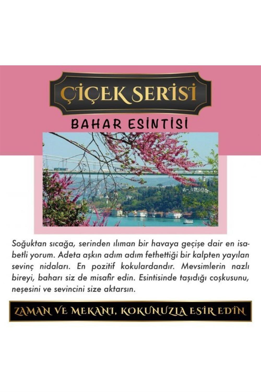 Meczub Çiçek Serisi Bahar Esintisi 8 ml Silindir Şişe Oto Kokusu Araç Araba Parfümü