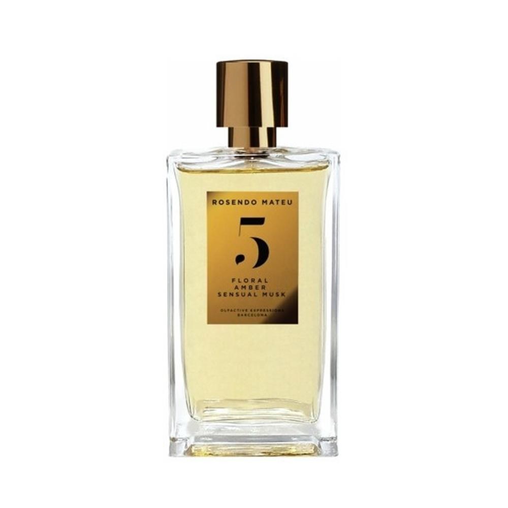 Rosendo Mateu 5 Floral Amber Sensual Musk   Amber-Çiçeksi Kokulu Muadil Alkolsüz Parfüm & Esans & Orjinal Tester Erkek Parfümü