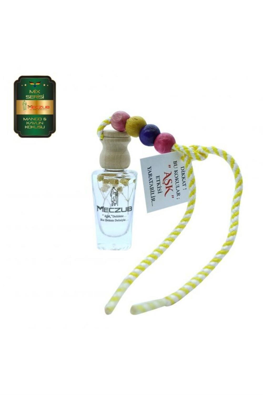 Meczub Mix Serisi Mango & Kavun 12 ml Heybet Şişe Oto Kokusu Araç Araba Parfümü
