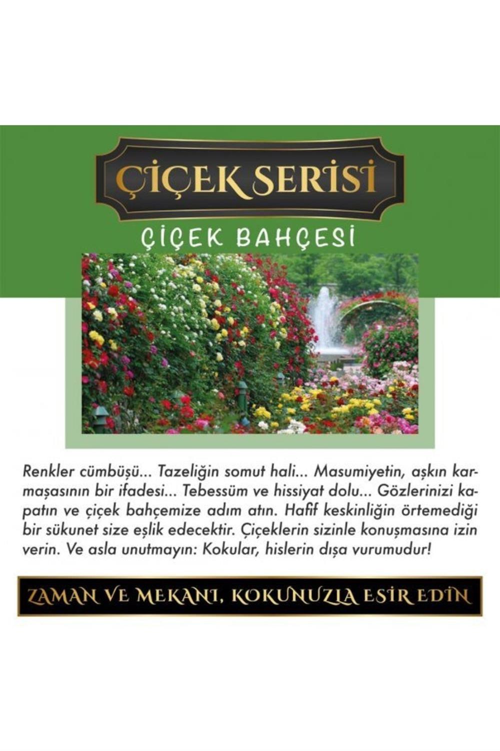 Meczub Çiçek Serisi Çiçek Bahçesi 3 Adet 8 ml Silindir Şişe Oto Kokusu Araç Araba Parfümü