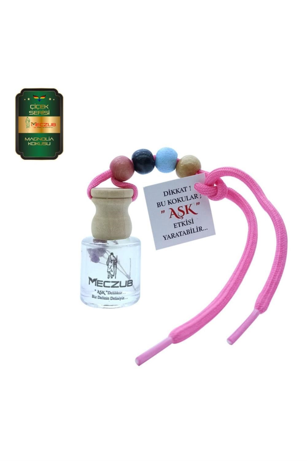 Meczub Çiçek Serisi Magnolia 8 ml Silindir Şişe Oto Kokusu Araç Araba Parfümü