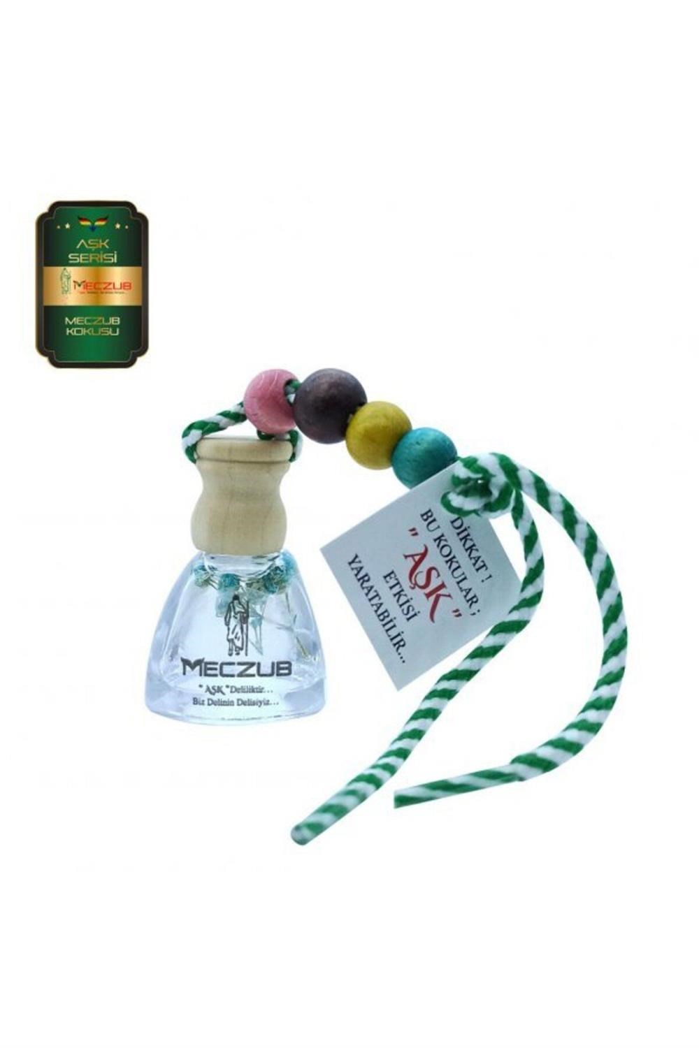 Meczub Aşk Serisi Meczup 3 Adet 10 ml Üçgen Şişe Oto Kokusu Araç Araba Parfümü