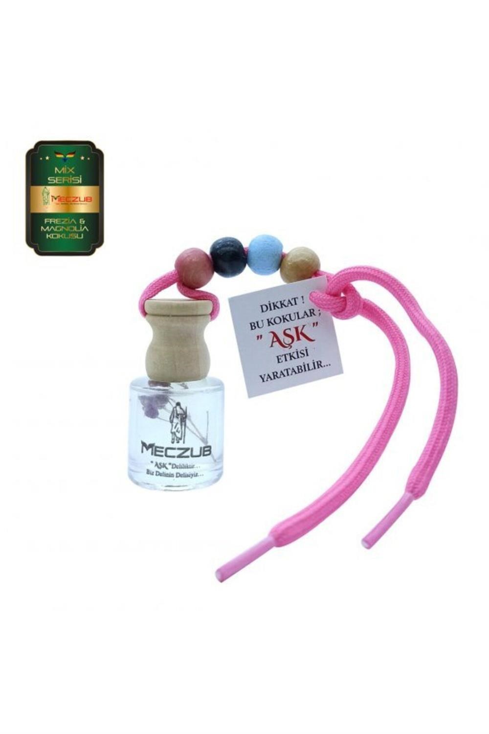 Meczub Mix Serisi Fresia & Magnolia 8 ml Silindir Şişe Oto Kokusu Araç Araba Parfümü