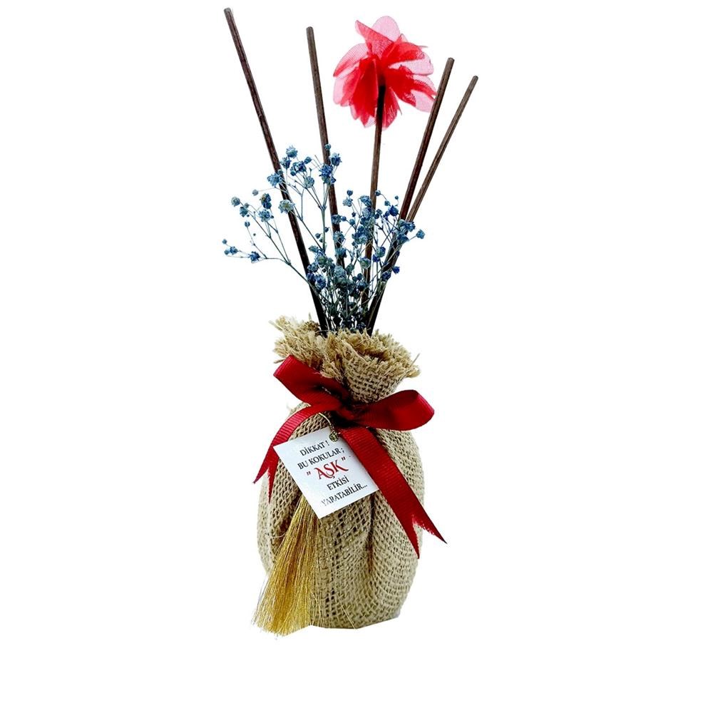 Hasır Seri Bambu Çubuklu Oda Kokuları Reed Diffuser Oda Parfümü Ortam Kokusu