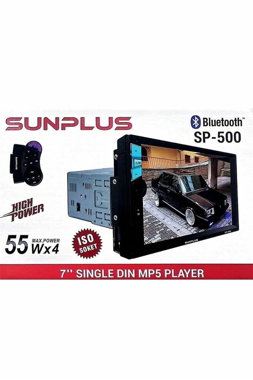 Sunplus Sp-500 Tofaş Double Uyumlu Teyp Bluetooth'lu