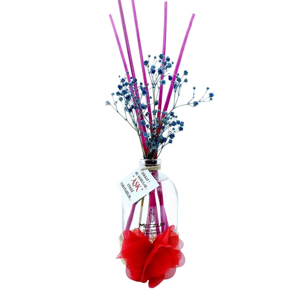 100 ml Silindir Bambu Çubuklu Oda Kokuları Reed Diffuser Oda Parfümü Ortam Kokusu