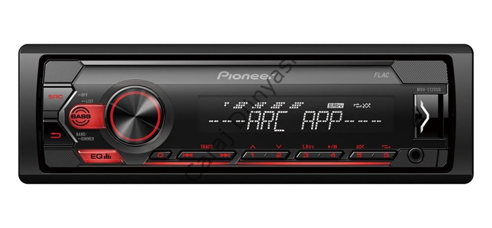 Pioneer MVH-S120UB 4x50W Oto Teyp Digicom Garantili