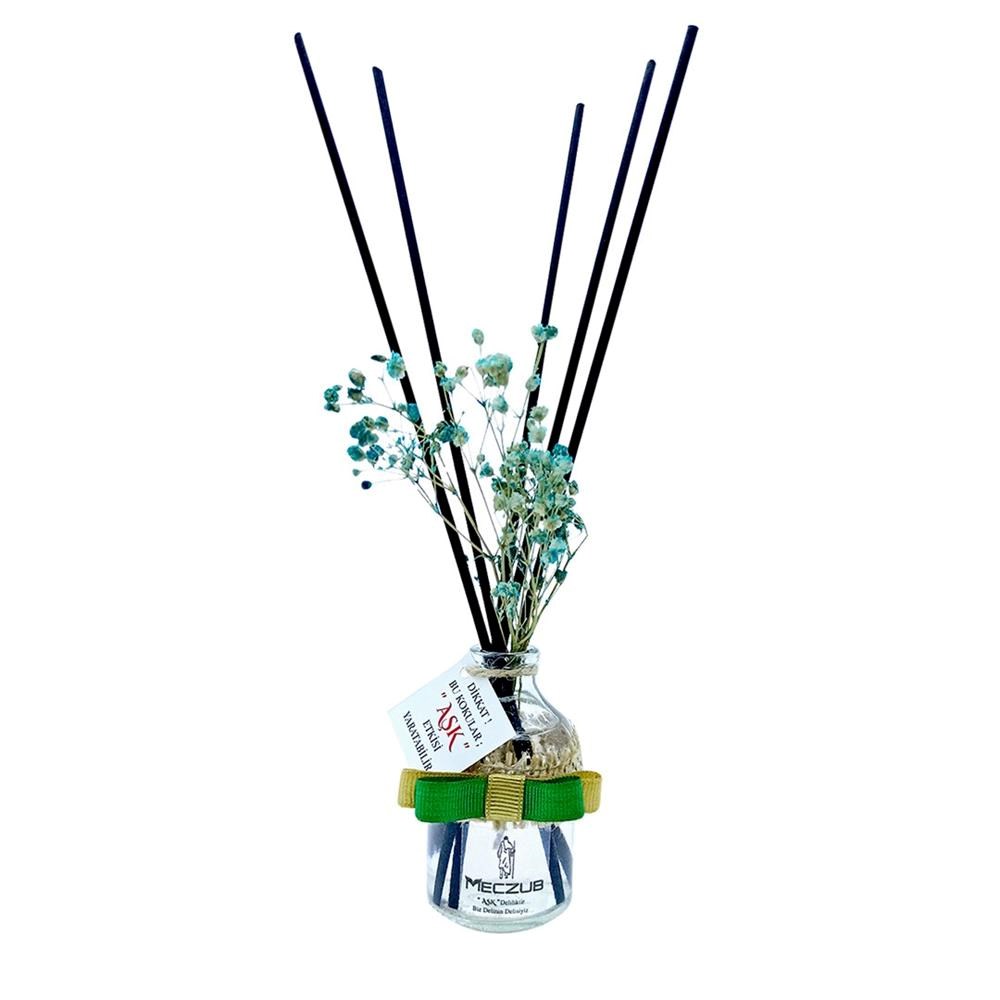 50 ml Silindir Bambu Çubuklu Oda Kokuları Reed Diffuser Oda Parfümü Ortam Kokusu