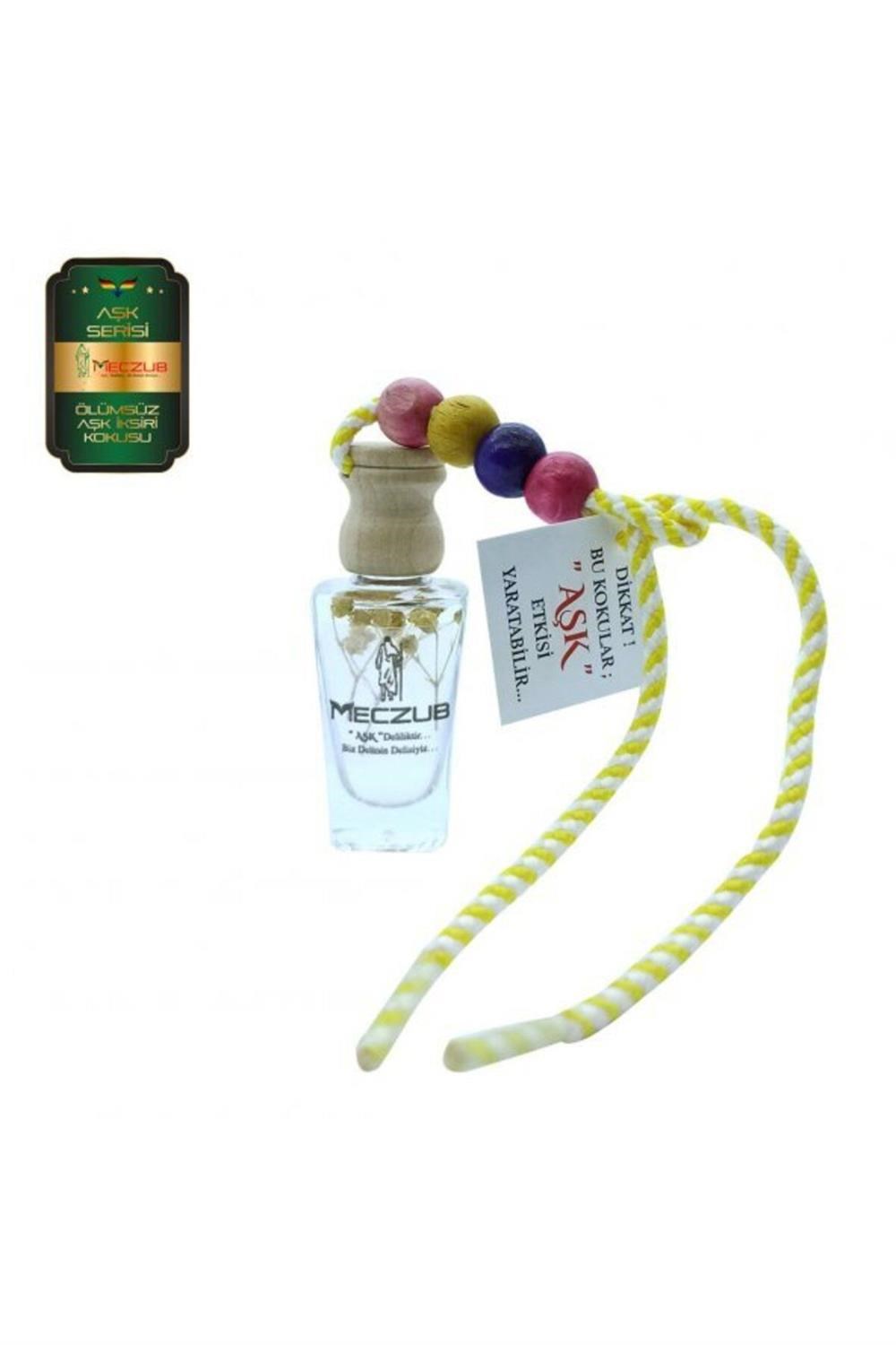 Meczub Aşk Serisi Ölümsüz Aşk İxiri 12 ml Heybet Şişe Oto Kokusu Araç Araba Parfümü