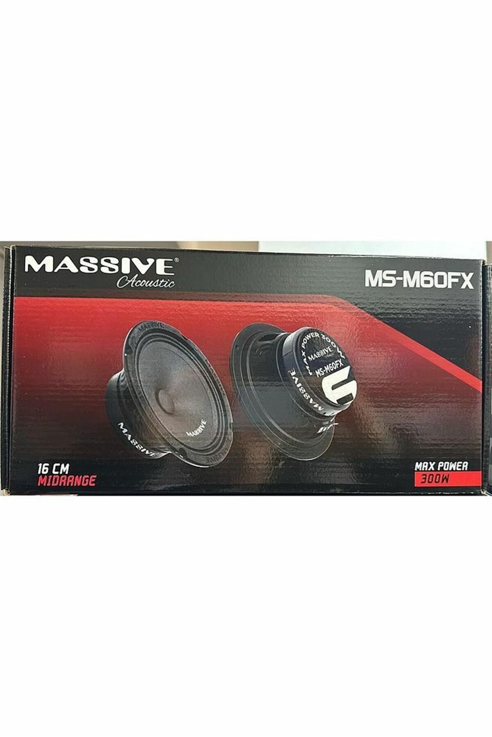 Massive MS-M60FX 16 Cm Midrange 300W Maksimum 120W RMS Çift Fiyatıdır