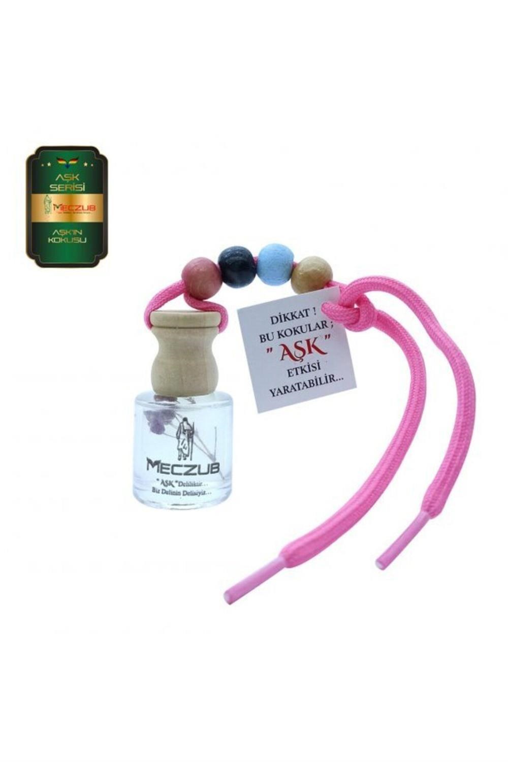 Meczub Aşk Serisi Aşkın Kokusu Uyumlu  8 ml Silindir Şişe Oto Kokusu Araç Araba Parfümü