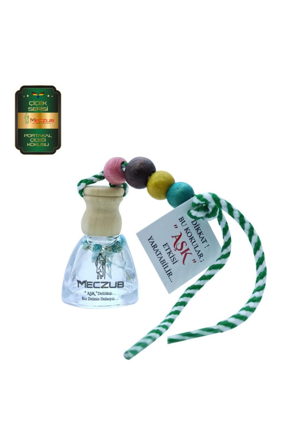 "meczub" Çiçek Serisi Portakal Çiçeği Kokulu 3 X 10 Ml Üçgen Şişe Oto Kokusu