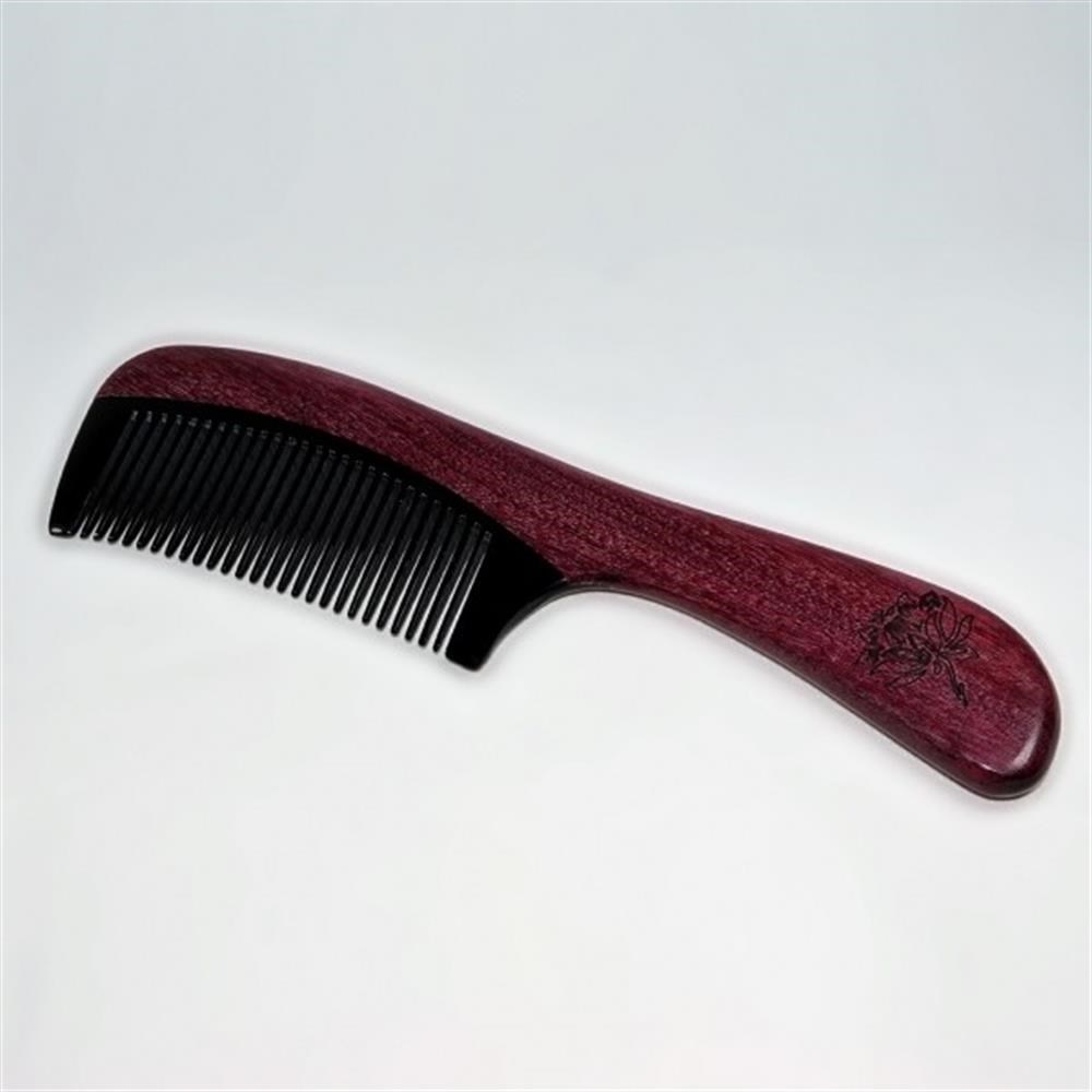 Diğer Ürünler  El yapımı Taraklar  Pelesenk Ağacı Kemik Tarak