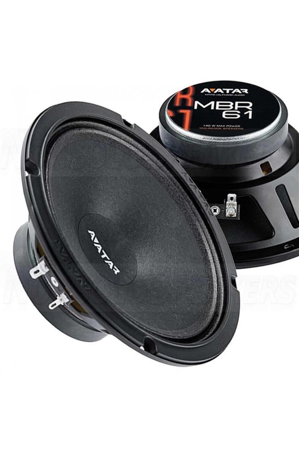 Deaf Bonce Avatar MBR-61 16 Cm 140W 70RMS Midrange 1 Takım 2 Adet