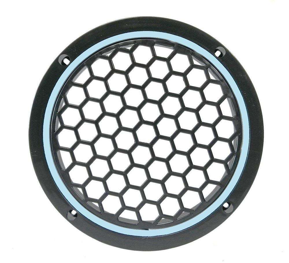 Garaj Dünyası Buz Mavisi Neon Ledli 16 Cm 2’li Hoparlör Kapağı