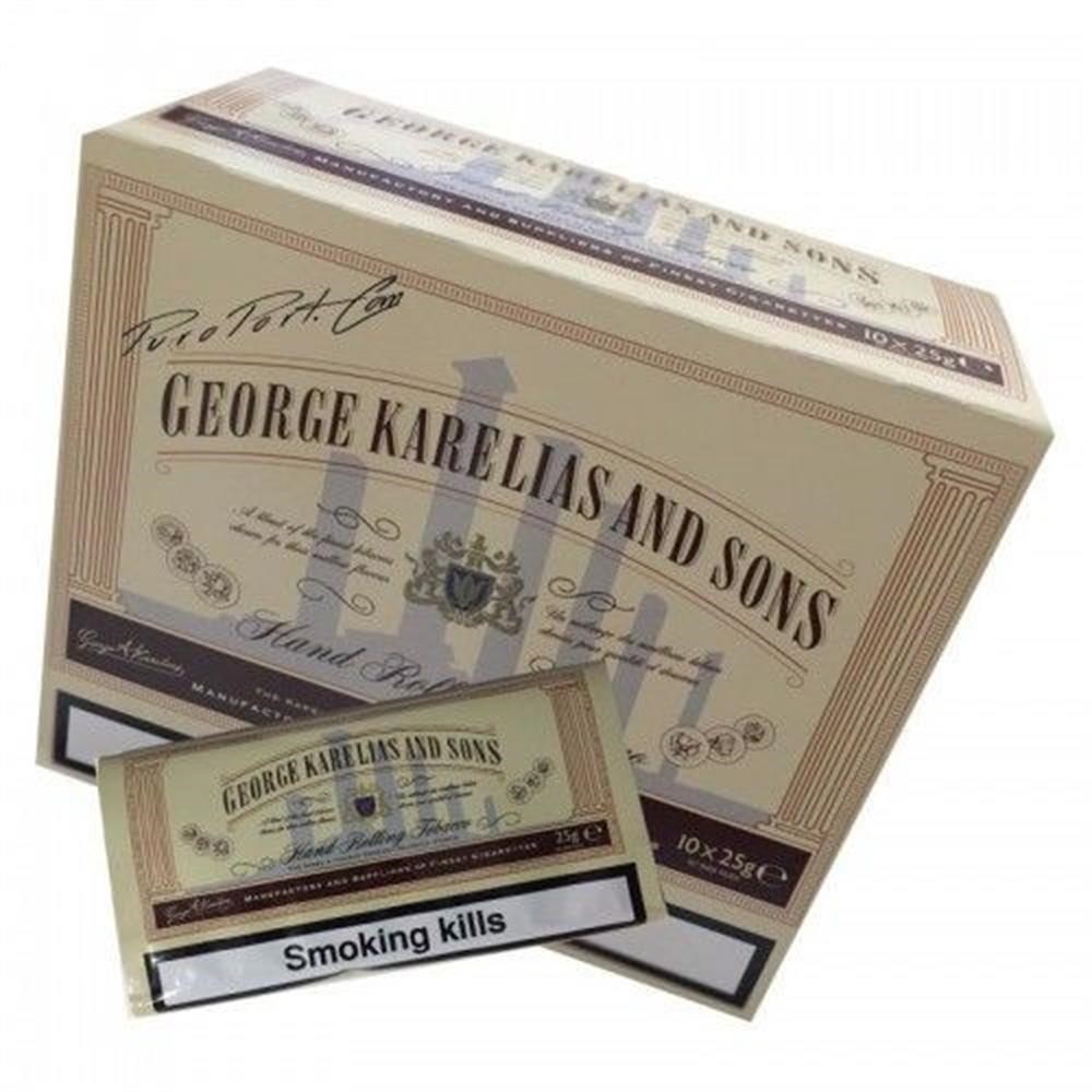 GEORGE KARELİAS AND SONS 25 GR İTHAL TÜTÜN
