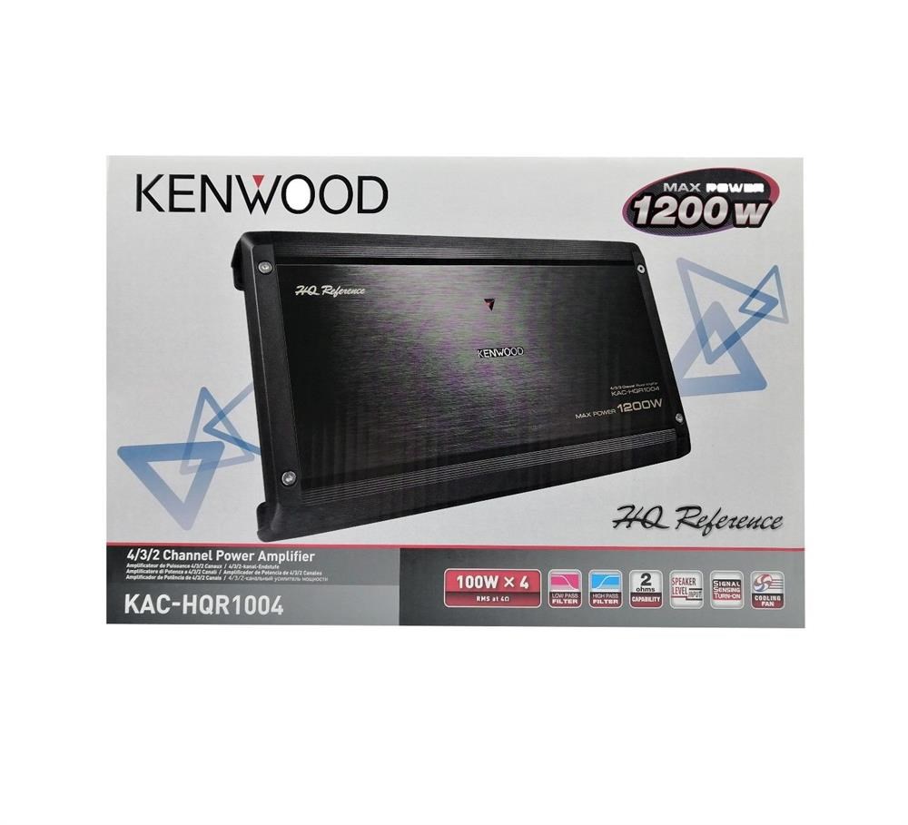 Kenwood Kac-Hqr1004 4 Kanal Oto 1200W Amplifikatör