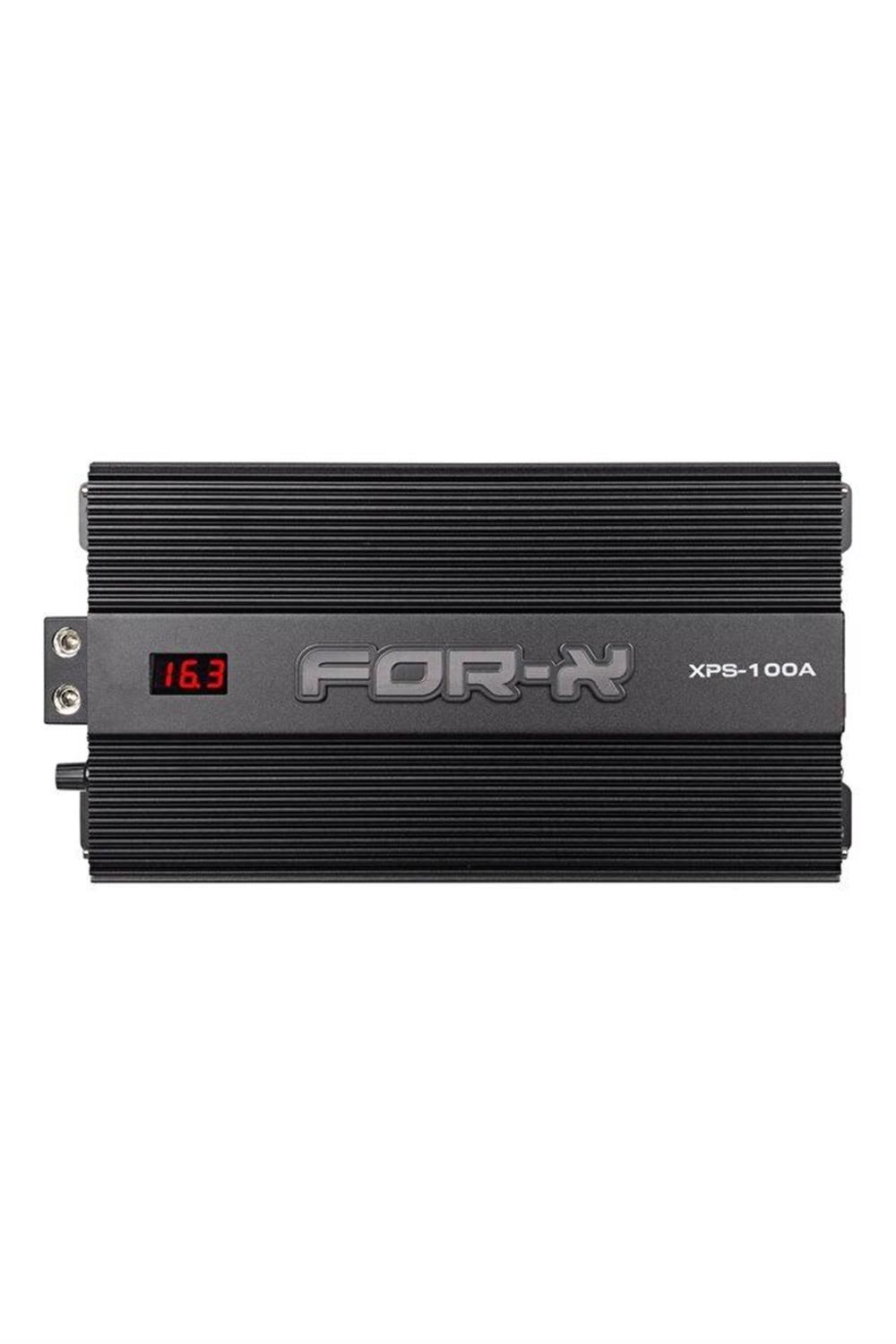 FOR-X 12V 100A Güç Kaynağı-XPS100A Power Supply-Evde Amfili Oto Ses Sistemi Çalıştırma Adaptörlü