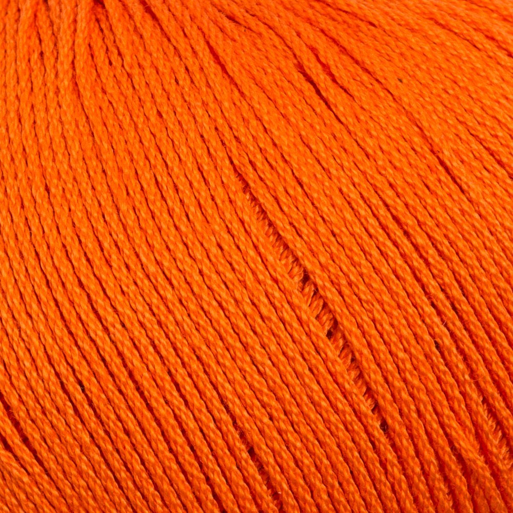 La Mia Lux Mercerized Cotton Turuncu El Örgü İpi - 194 - 33755