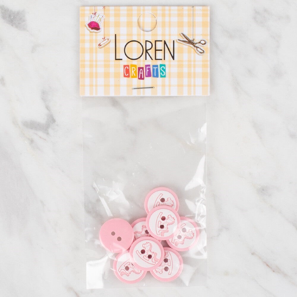 Loren Crafts 8 li pembe - 496