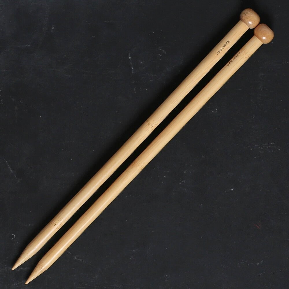 Addi Bambus 12 Mm 35 Cm Bambu Örgü Şişi - 500-7