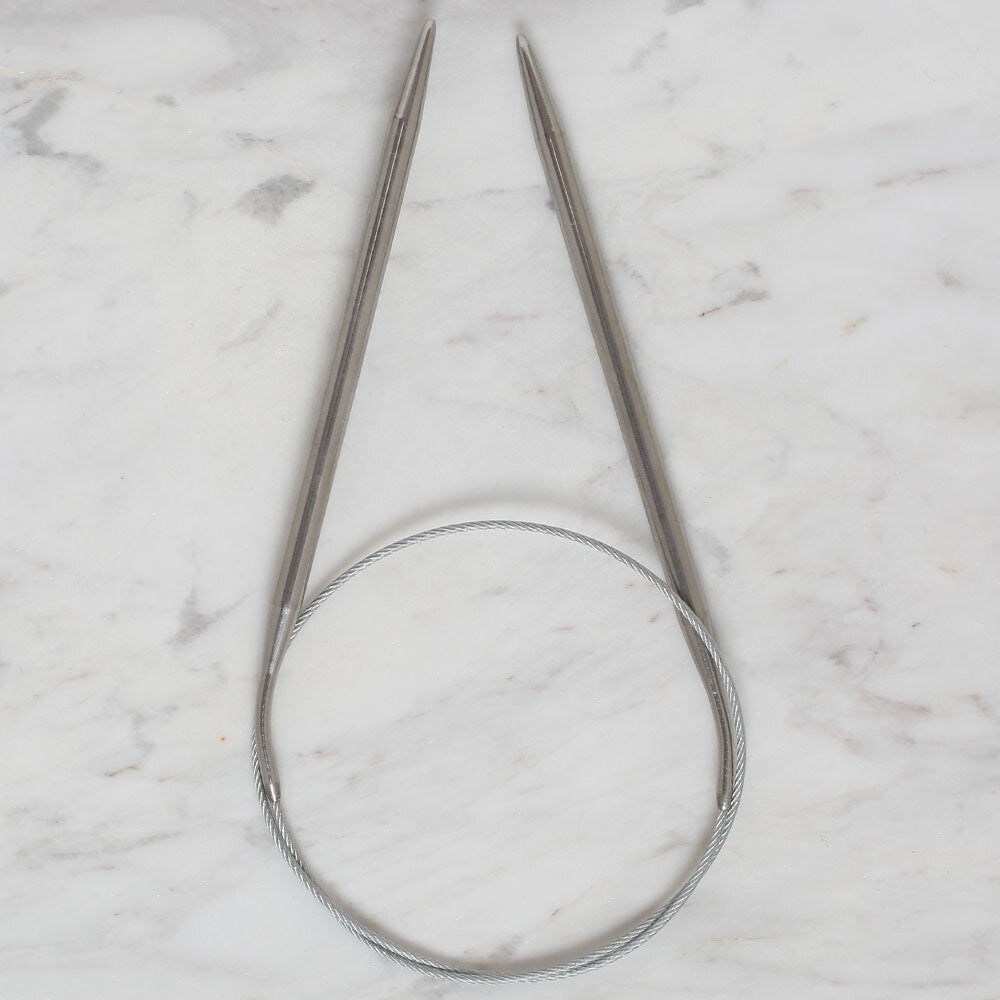 Loren Crafts 6 mm Çelik Misinalı Şiş 60 cm