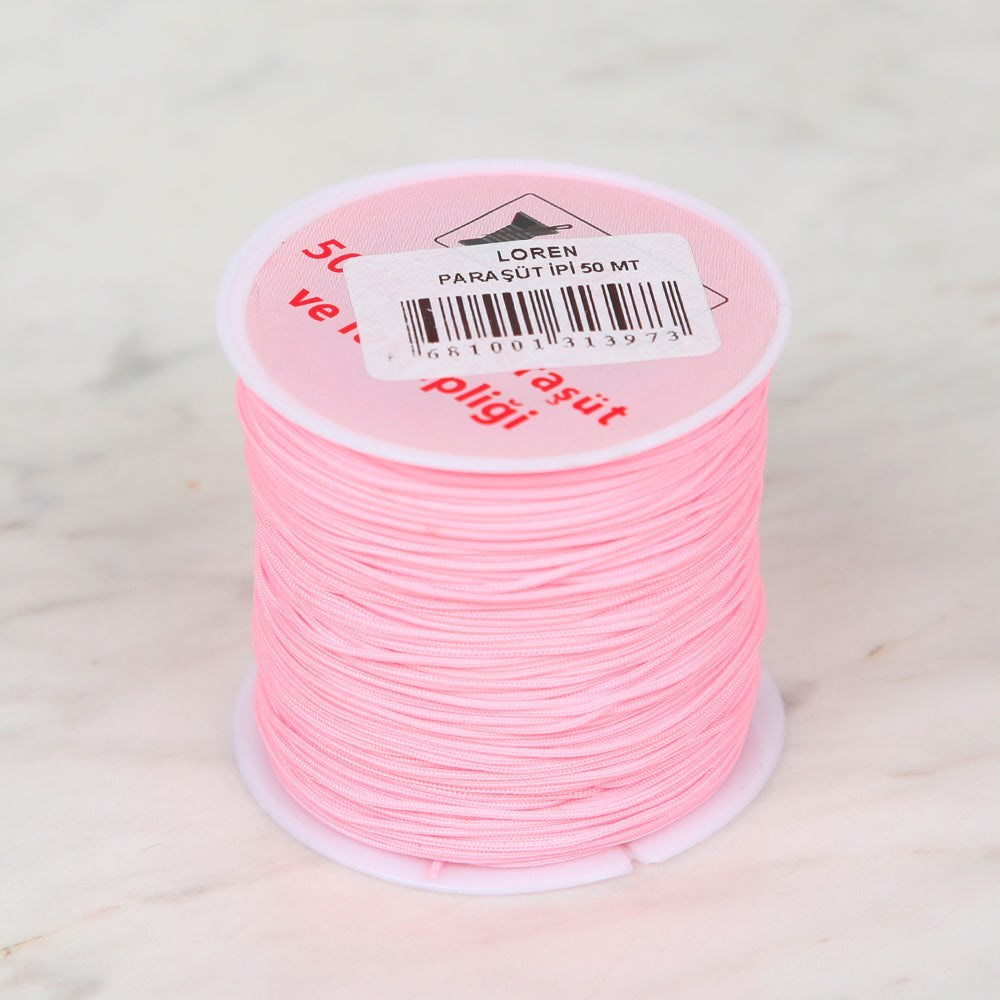 Loren Paraşüt İpi 50 mt Pembe