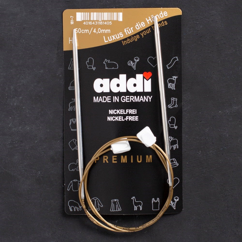 Addi Flexi-Bel 4mm 50cm Esnek Örgü Şişi - 181-7