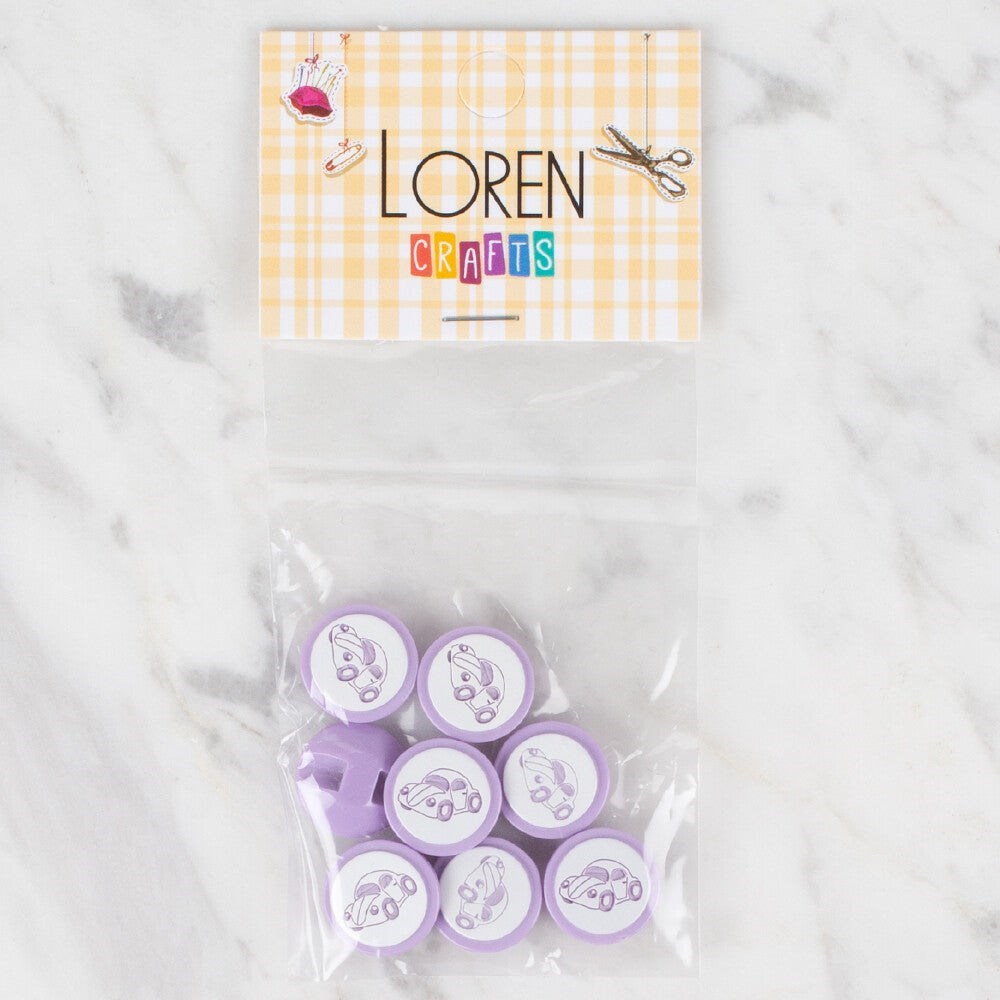 Loren Crafts 8 li Düğme - 397