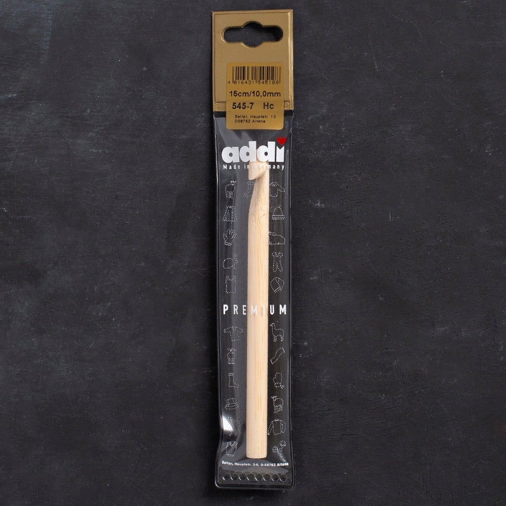 Addi Bambus 10mm 15cm Bambu Yün Tığ - 545-7