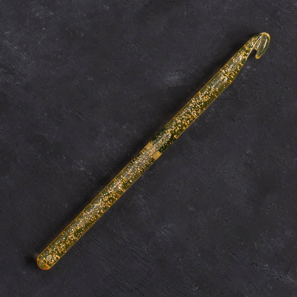 Addi Champagner 8mm 15cm Plastik Simli Yün Tığ - 4
