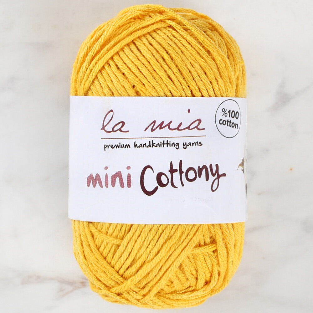 La Mia Mini Cottony 25 gr Hardal Sarısı Bebek El Ö