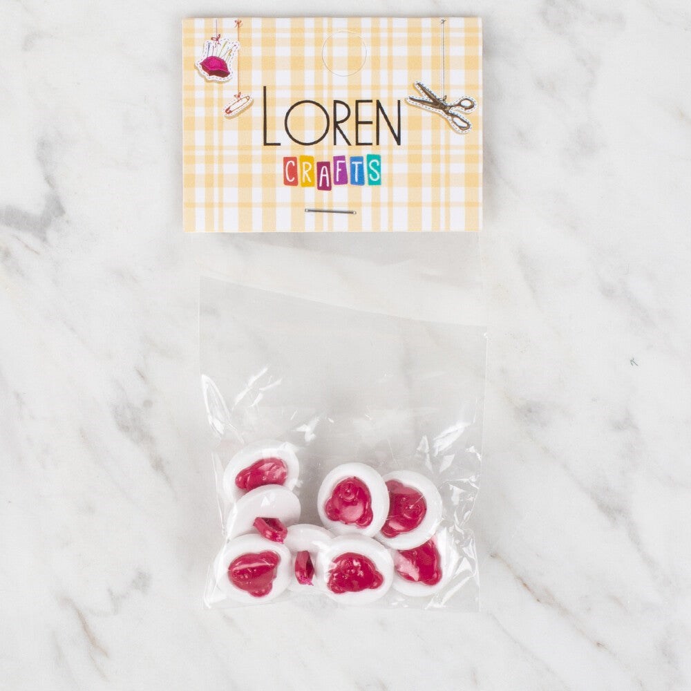 Loren Crafts 8 li Düğme - 626
